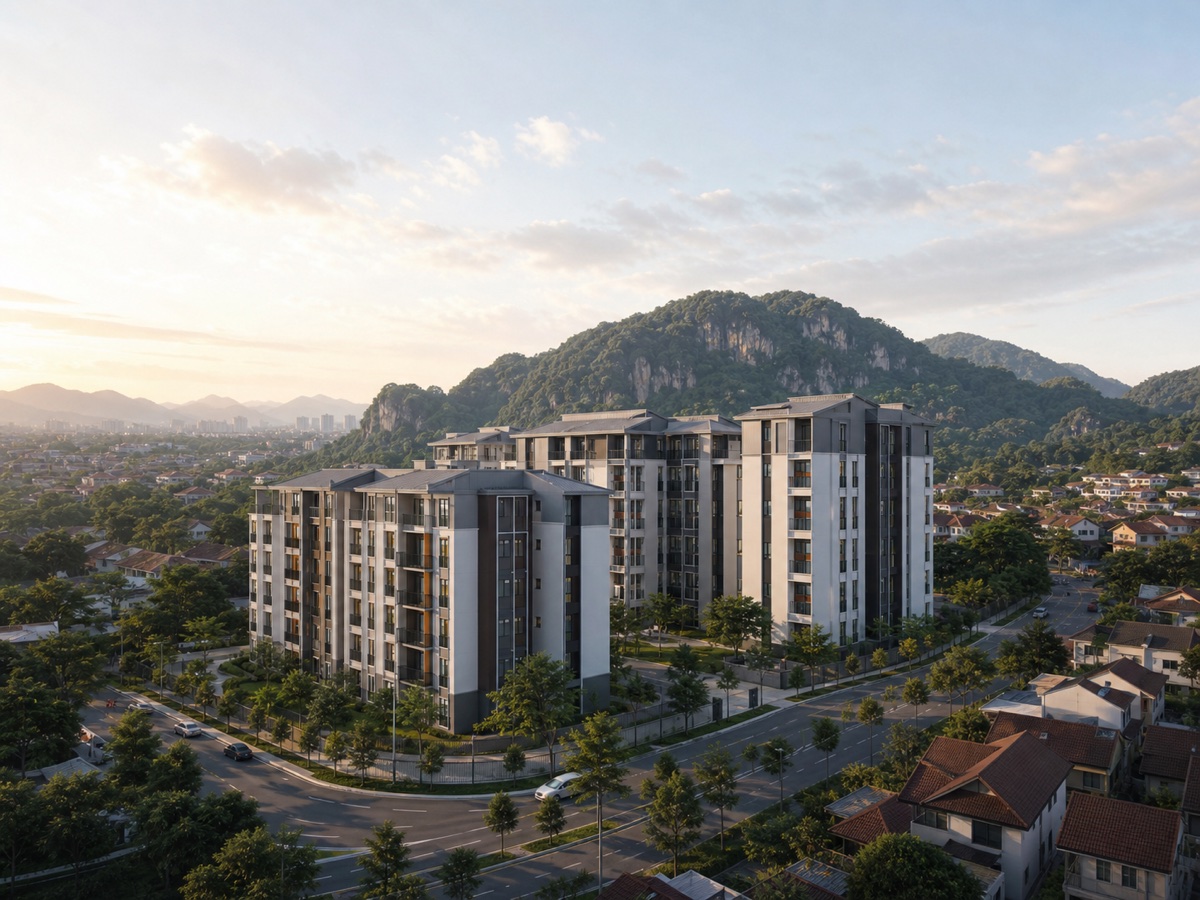 Jalan Bidara architectural visualisation
