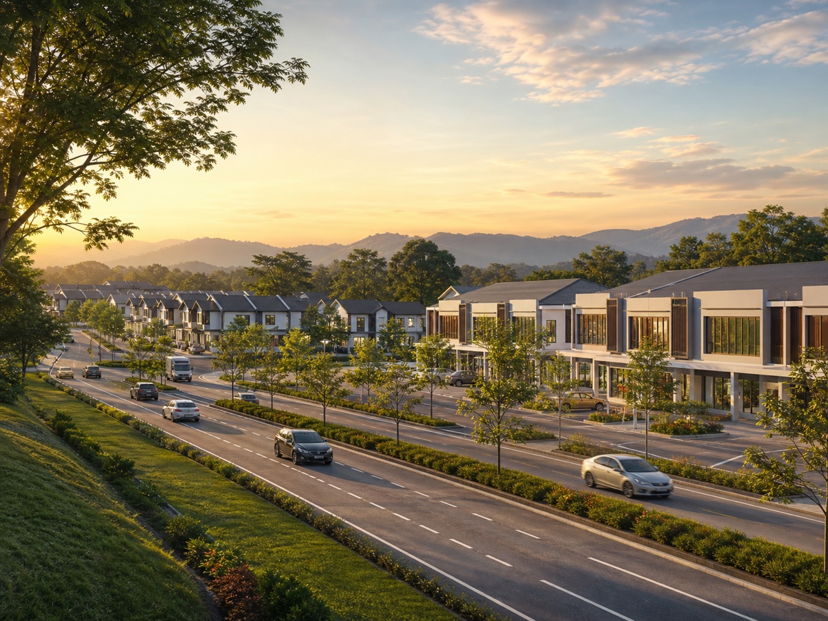 Tampin architectural visualisation